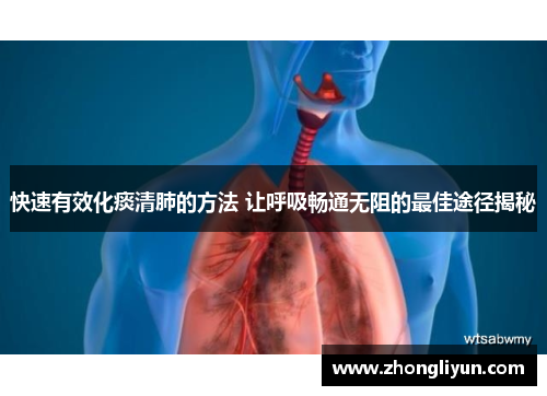 快速有效化痰清肺的方法 让呼吸畅通无阻的最佳途径揭秘 快速有效化痰清肺的方法 让呼吸畅通无阻的最佳途径揭秘